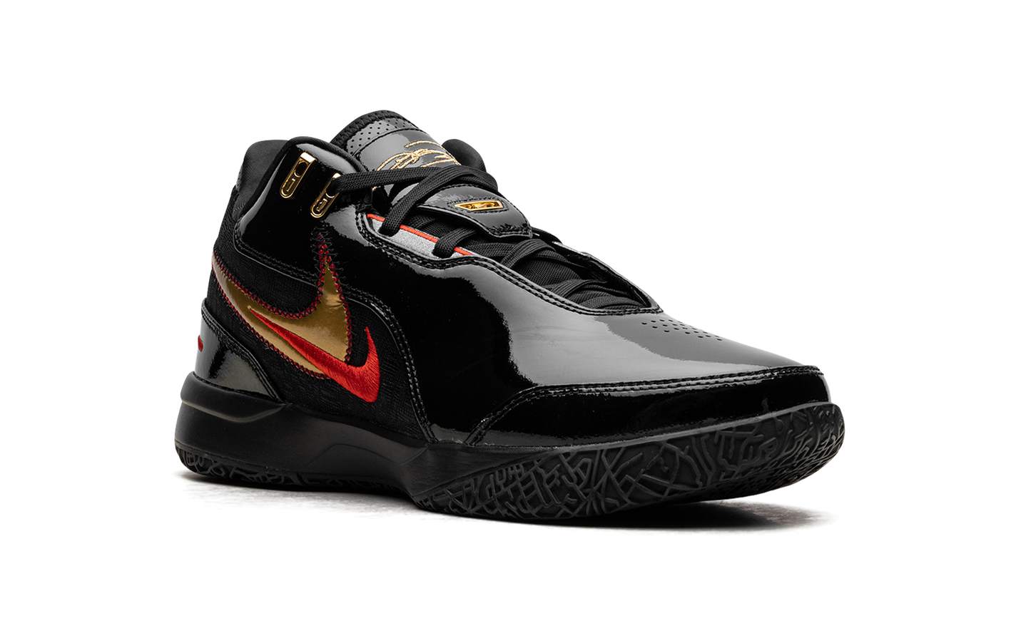 Zoom LeBron NXXT Gen AMPD "Black University Red Gold"