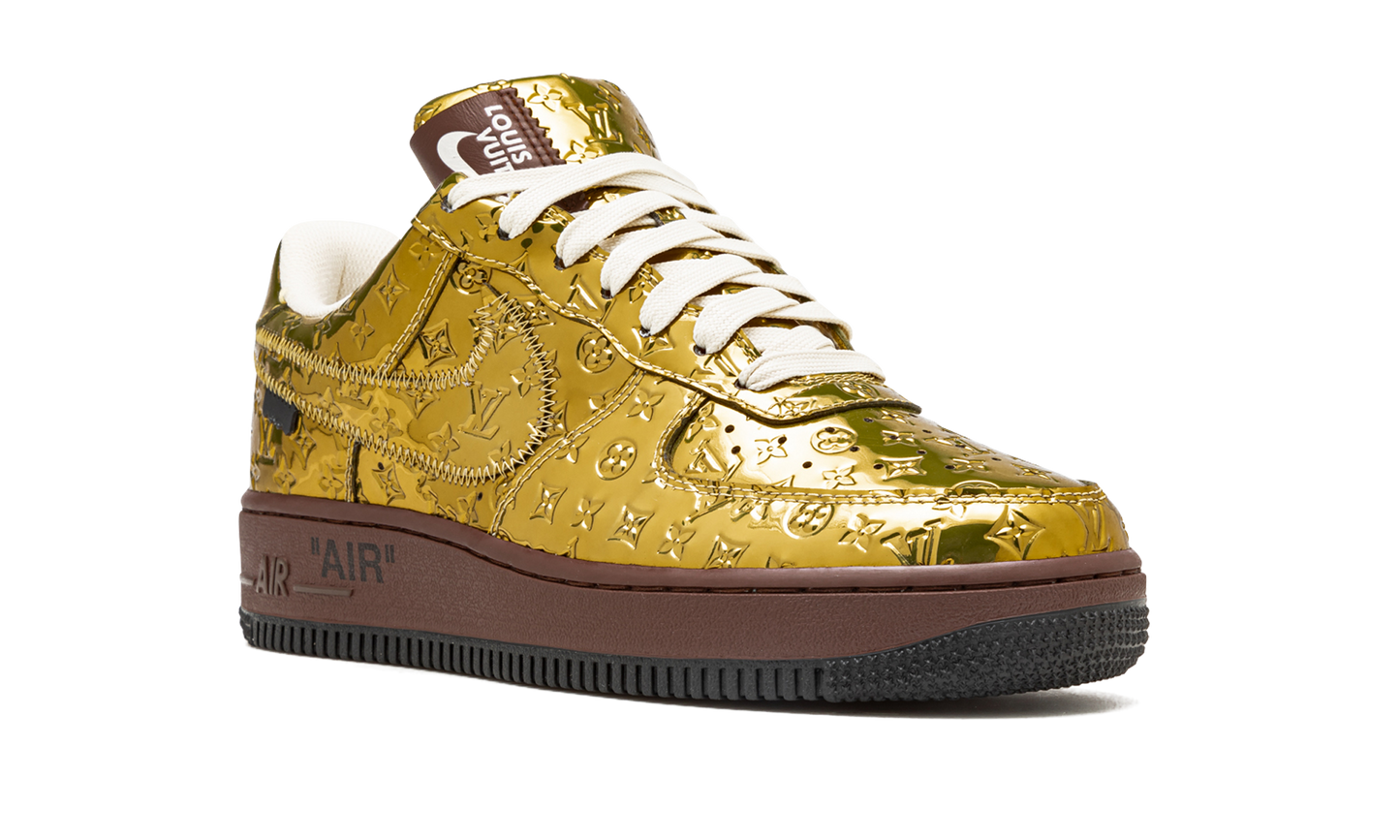 Louis Vuitton Air Force 1 Low "Virgil Abloh - Metallic Gold"