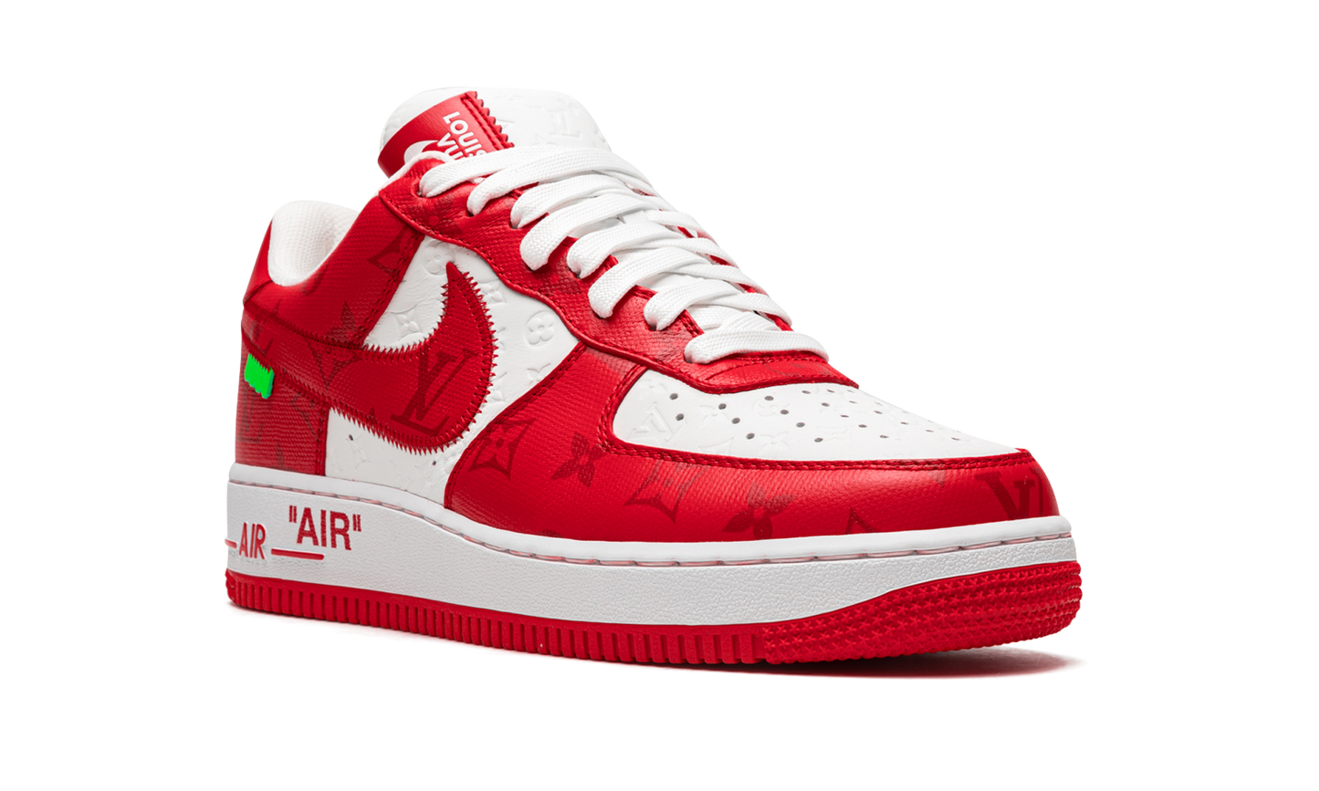 Louis Vuitton Air Force 1 Low "Virgil Abloh - White/Red"