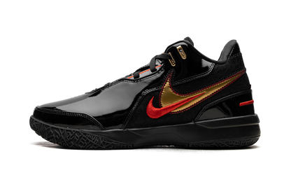 Zoom LeBron NXXT Gen AMPD "Black University Red Gold"