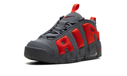 Air More Uptempo Low "Dark Grey Light Crimson"