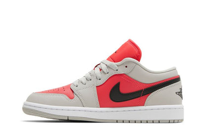 Jordan 1 Retro Low Light Iron Ore Siren Red (Women's)