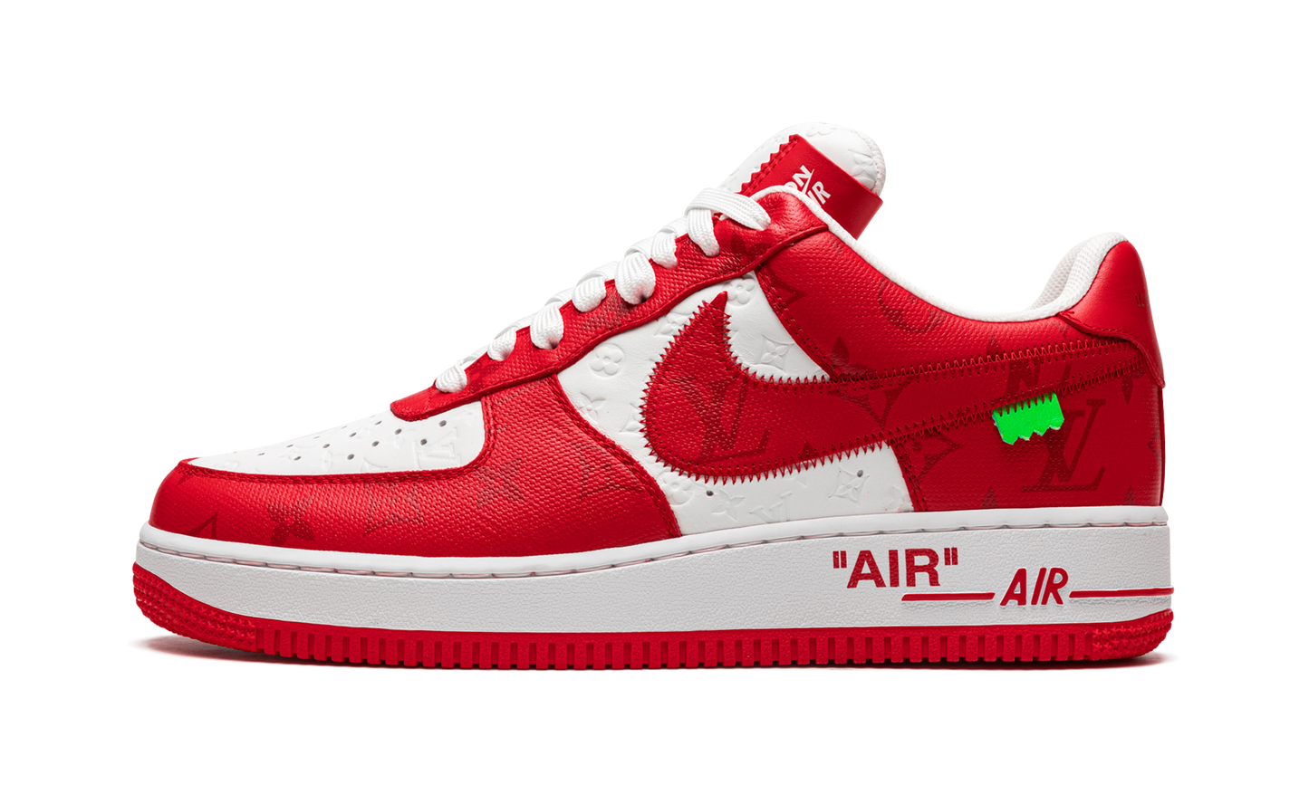 Louis Vuitton Air Force 1 Low "Virgil Abloh - White/Red"