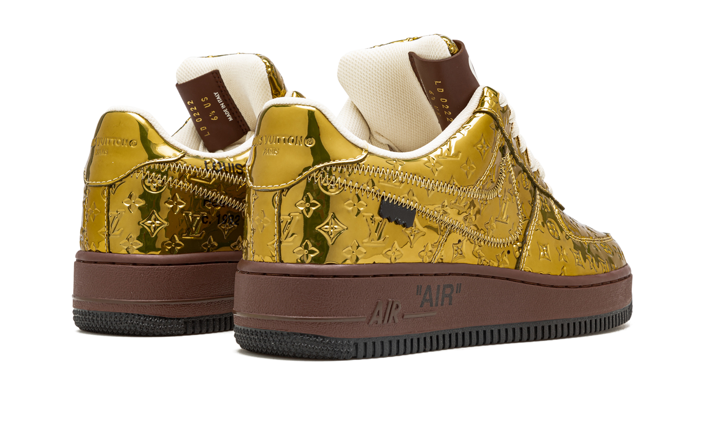 Louis Vuitton Air Force 1 Low "Virgil Abloh - Metallic Gold"