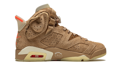 Air Jordan 6 Retro "Travis Scott - British Khaki"