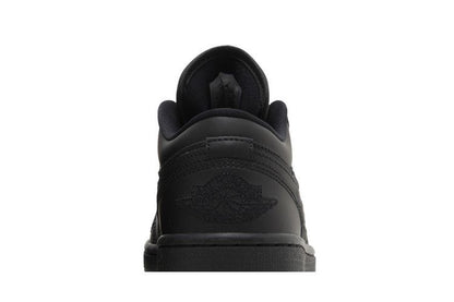 Jordan 1 Low Triple Black Quilted (Women's)