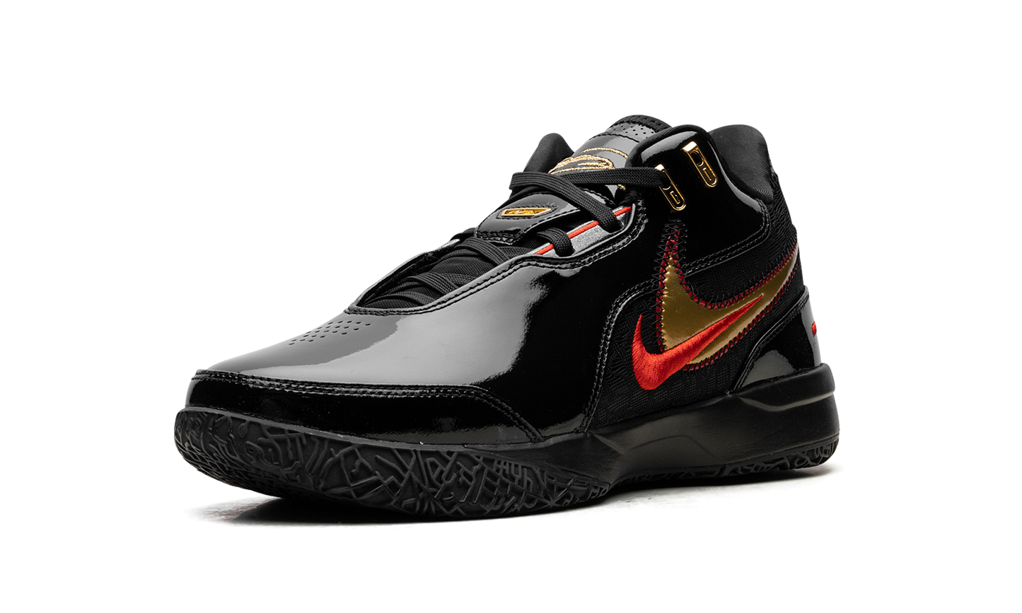 Zoom LeBron NXXT Gen AMPD "Black University Red Gold"