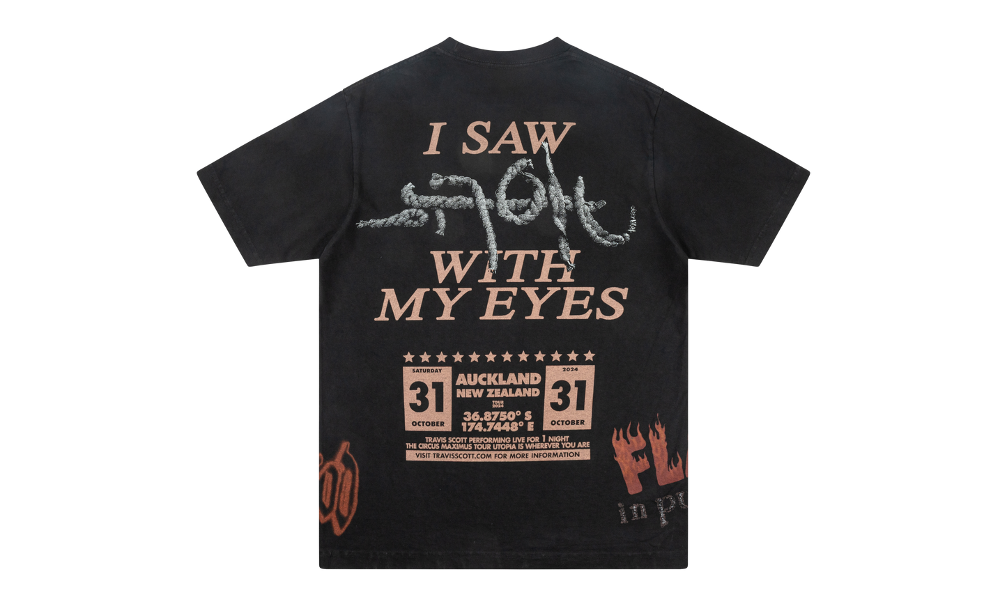 Utopia City Tee "New Zealand - Black"