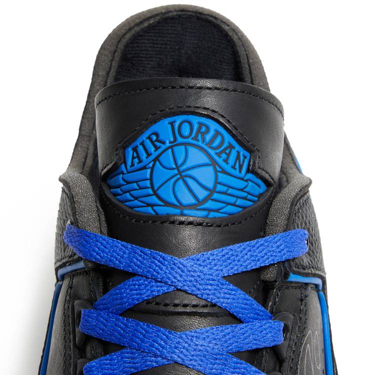 Jordan 2 Retro Low SP Off-White Black Blue