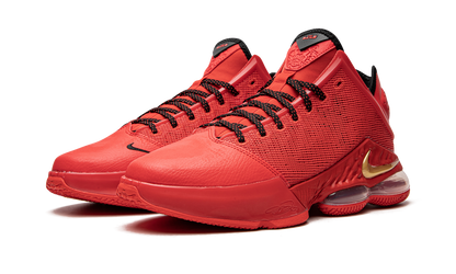 LeBron 19 Low "Light Crimson"