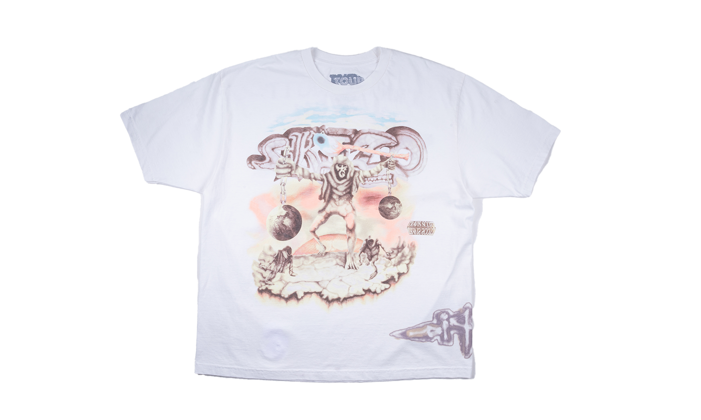 Utopia Skitzo Tour Tee "Australia - White"