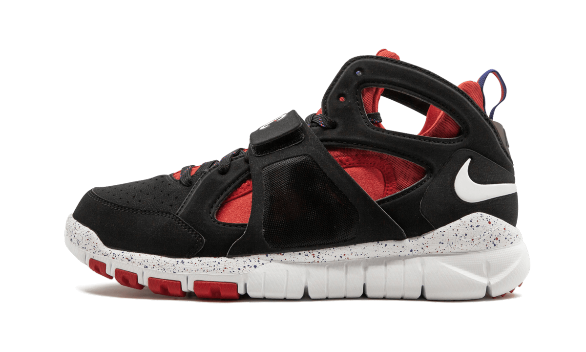 Huarache Free Shield "BLACK/RED"