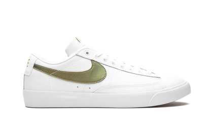 Blazer Low Premium "White/Metallic Gold"
