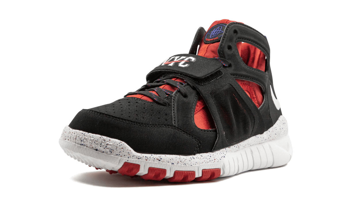 Huarache Free Shield "BLACK/RED"