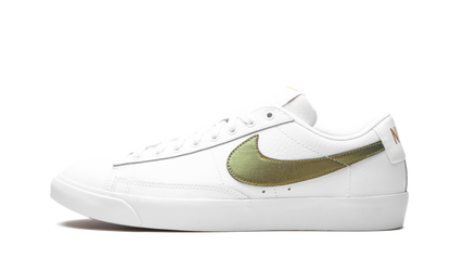 Blazer Low Premium "White/Metallic Gold"