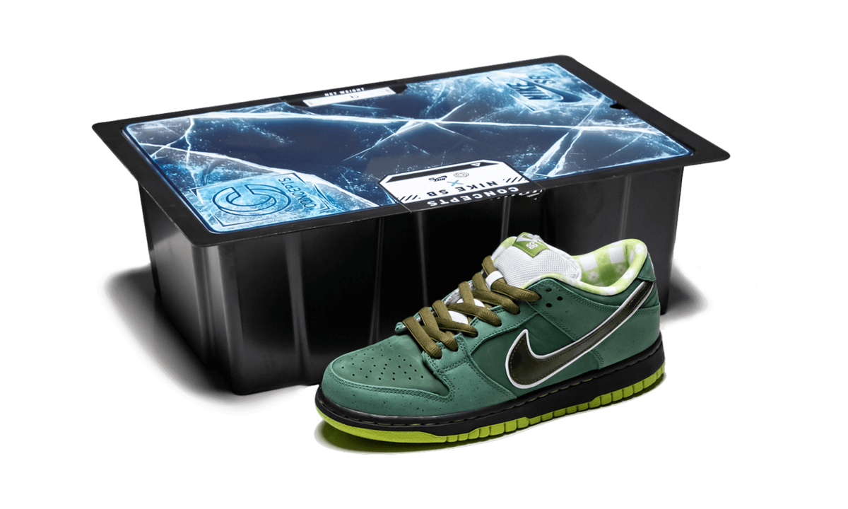 SB Dunk Low Pro OG QS Special Box "Concepts - Green Lobster"