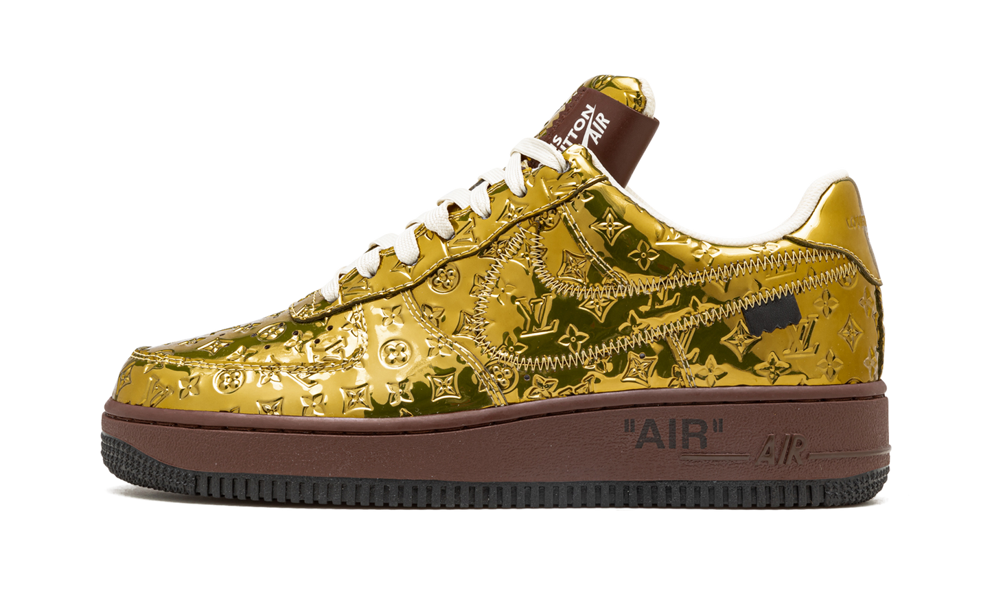 Louis Vuitton Air Force 1 Low "Virgil Abloh - Metallic Gold"