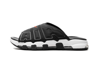 Air More Uptempo Slide "Black White Red"