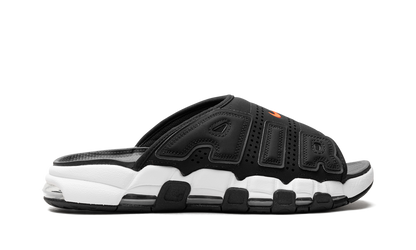 Air More Uptempo Slide "Black White Red"