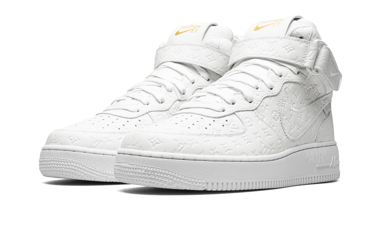 Louis Vuitton Air Force 1 Mid "Virgil Abloh - White/White"