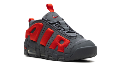 Air More Uptempo Low "Dark Grey Light Crimson"