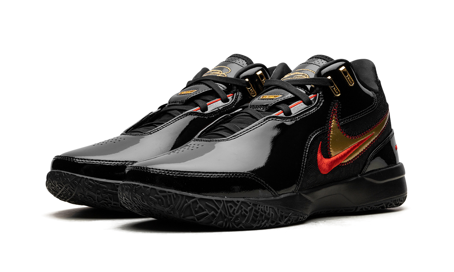 Zoom LeBron NXXT Gen AMPD "Black University Red Gold"