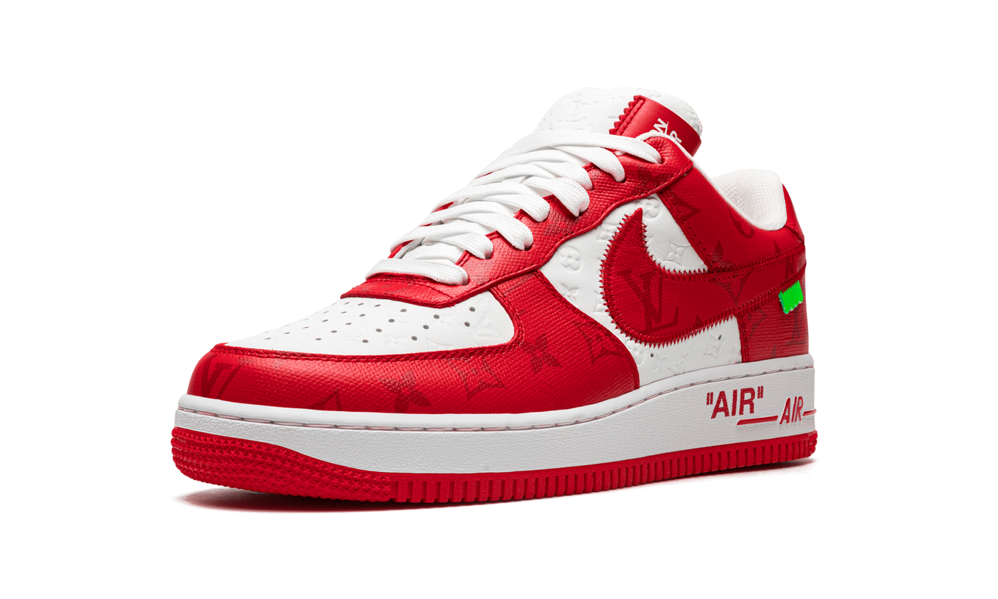 Louis Vuitton Air Force 1 Low "Virgil Abloh - White/Red"