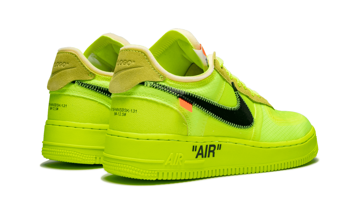 The 10: Air Force 1 Low "Off-White Volt"