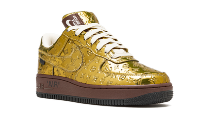 Louis Vuitton Air Force 1 Low "Virgil Abloh - Metallic Gold"