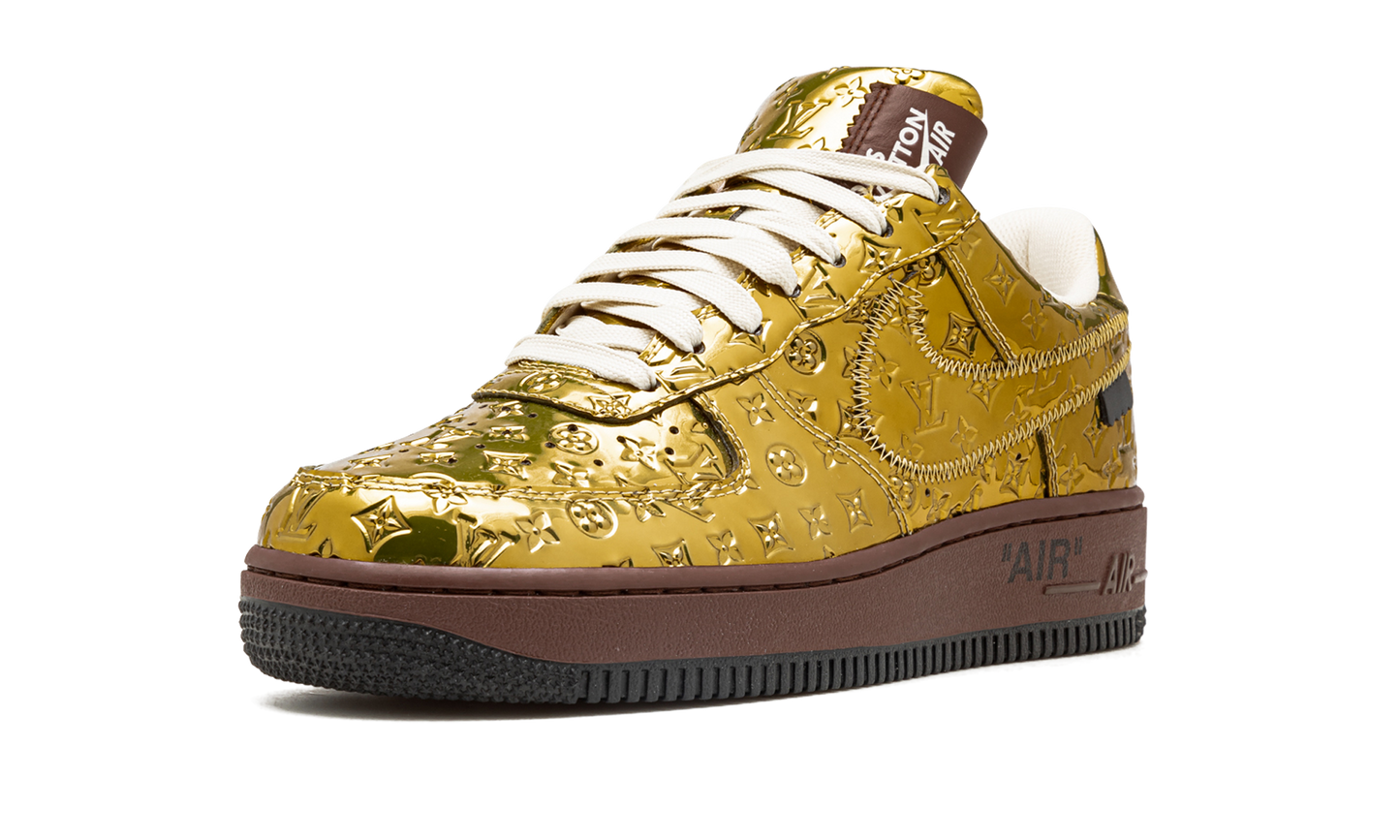 Louis Vuitton Air Force 1 Low "Virgil Abloh - Metallic Gold"