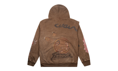 Utopia CM Zip Up Hoodie "Australia - Brown"