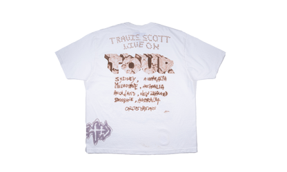 Utopia Skitzo Tour Tee "Australia - White"