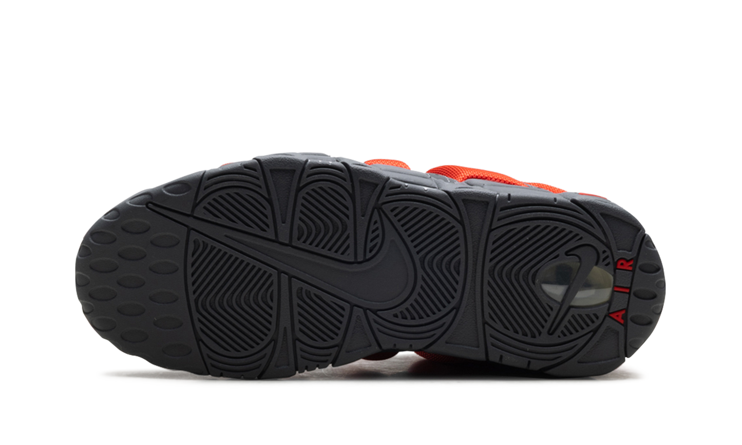 Air More Uptempo Low "Dark Grey Light Crimson"