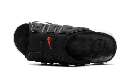 Air More Uptempo Slide "Black White Red"