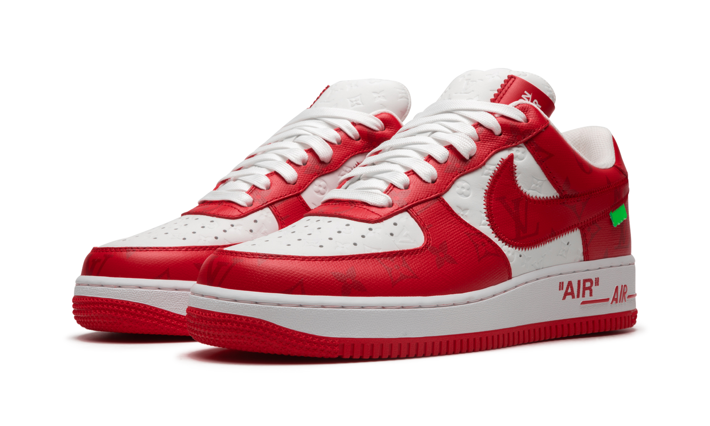 Louis Vuitton Air Force 1 Low "Virgil Abloh - White/Red"