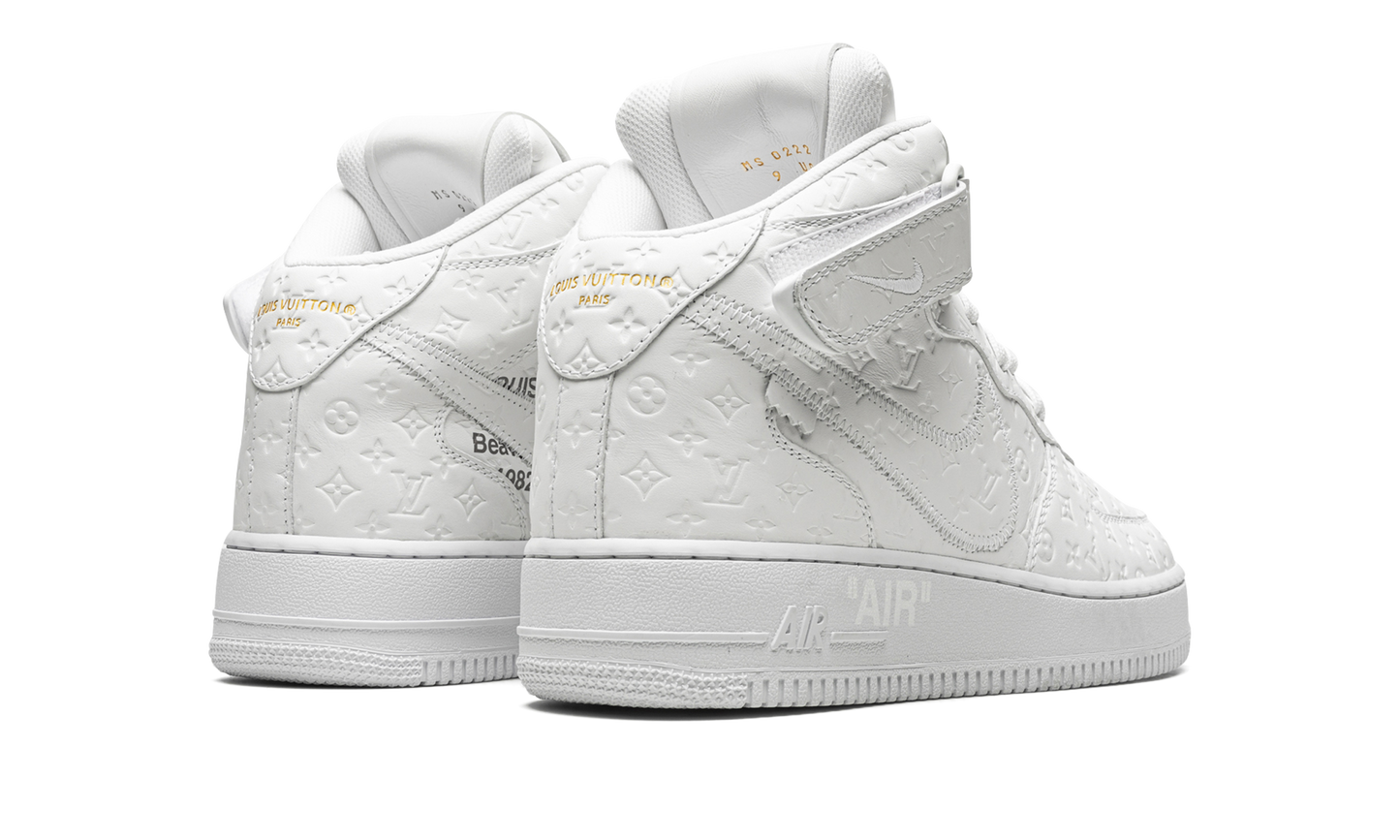 Louis Vuitton Air Force 1 Mid "Virgil Abloh - White/White"