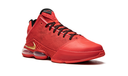 LeBron 19 Low "Light Crimson"