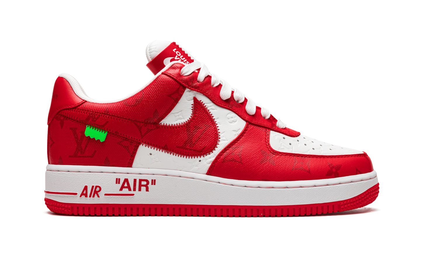 Louis Vuitton Air Force 1 Low "Virgil Abloh - White/Red"