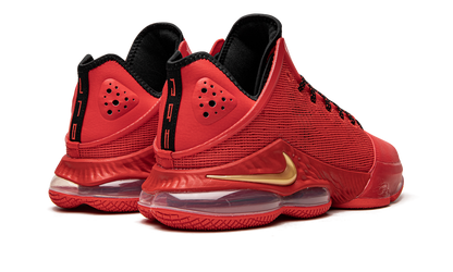 LeBron 19 Low "Light Crimson"