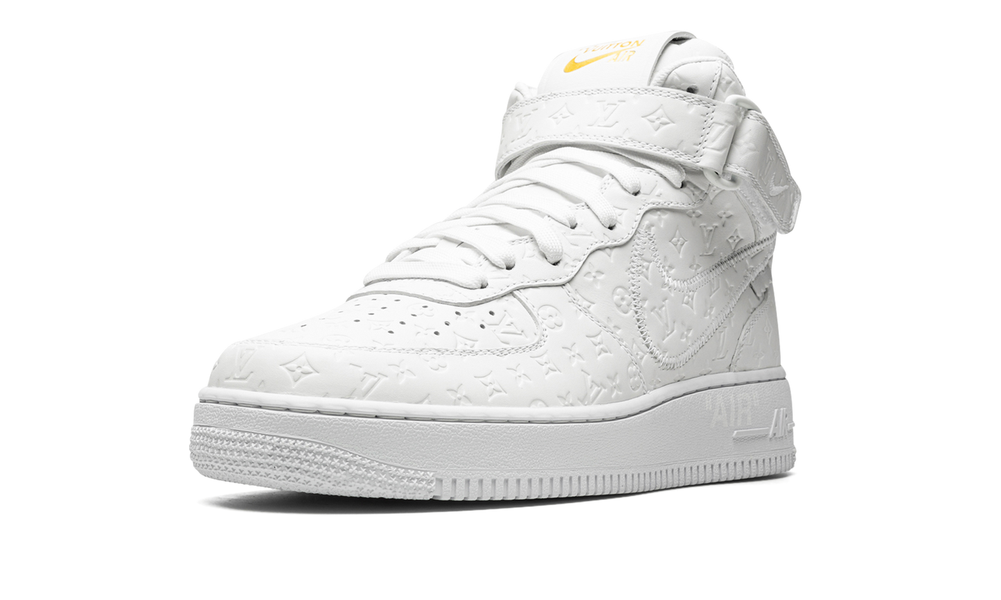 Louis Vuitton Air Force 1 Mid "Virgil Abloh - White/White"