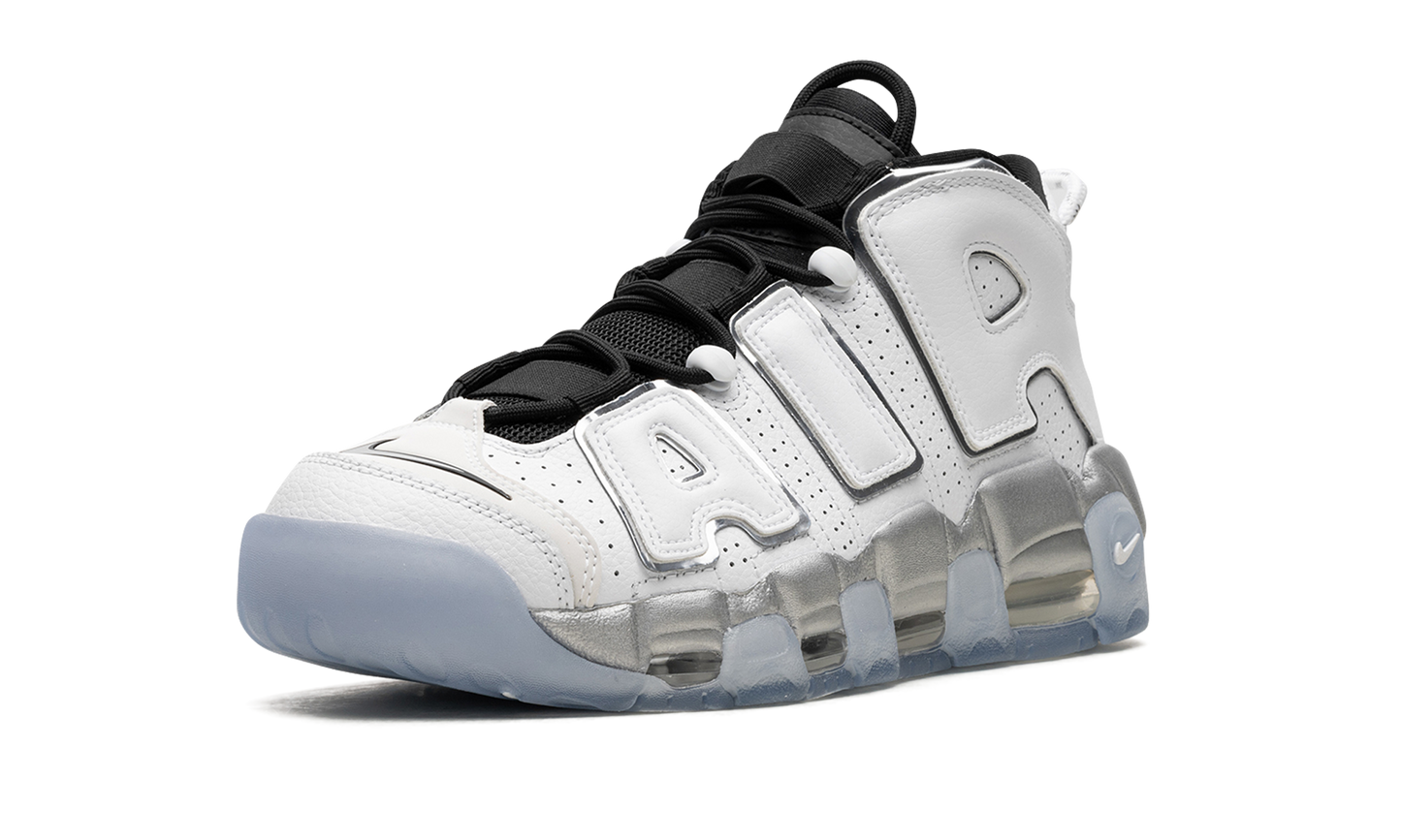 AIR MORE UPTEMPO WMNS "White Metallic"