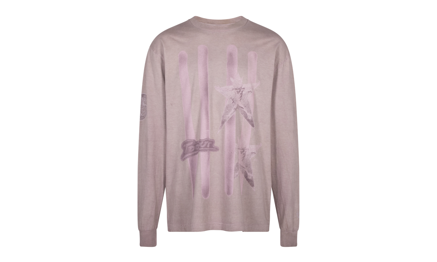 Utopia Long Sleeve Tour Tee "Brown"