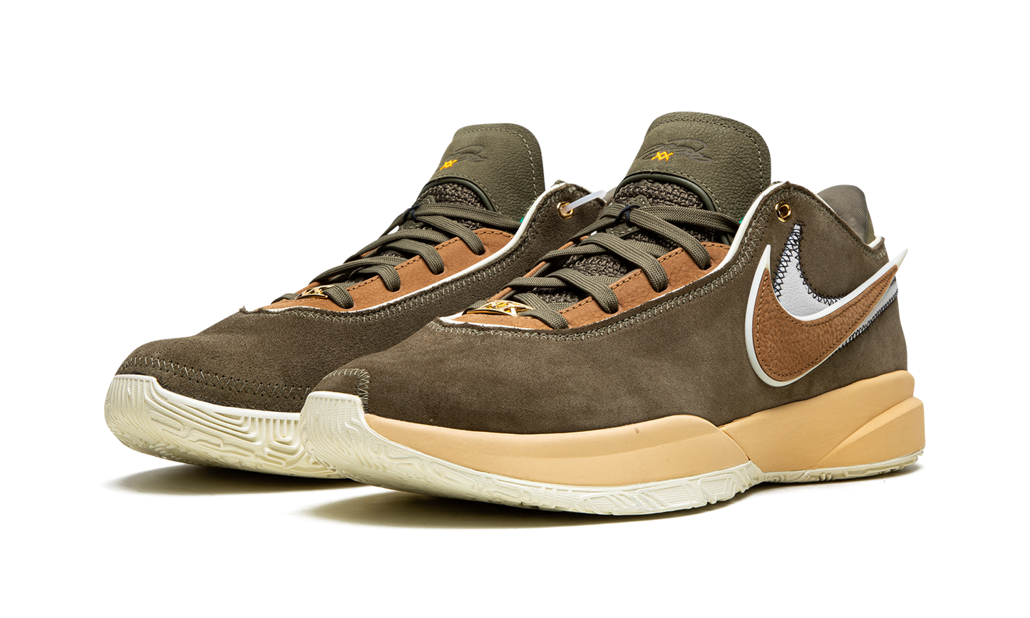 LeBron 20 "Olive Suede"
