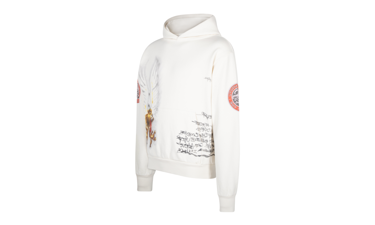Utopia CM Tour Hoodie "White"
