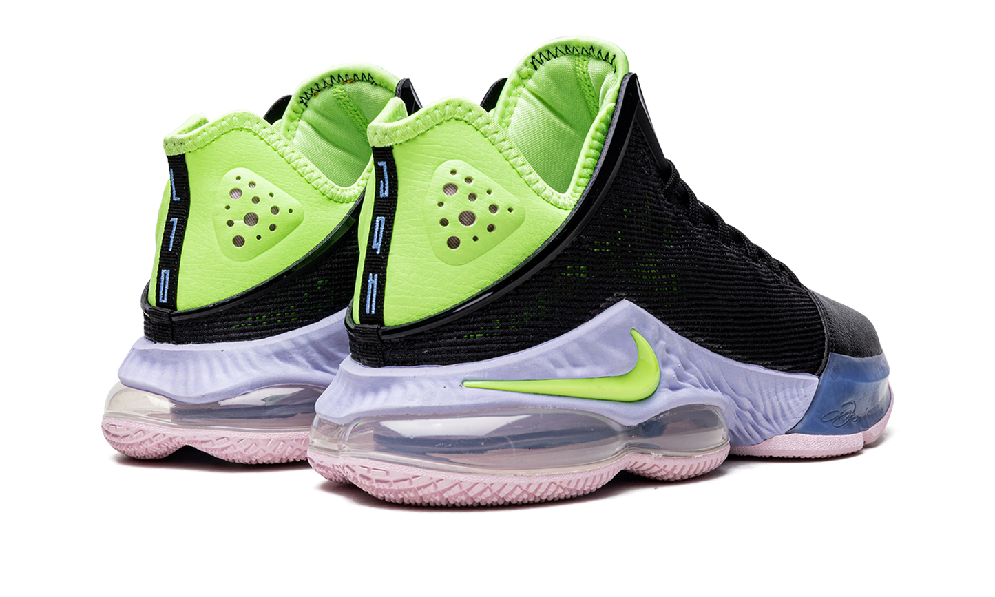 LeBron 19 Low "Black / Ghost Green"