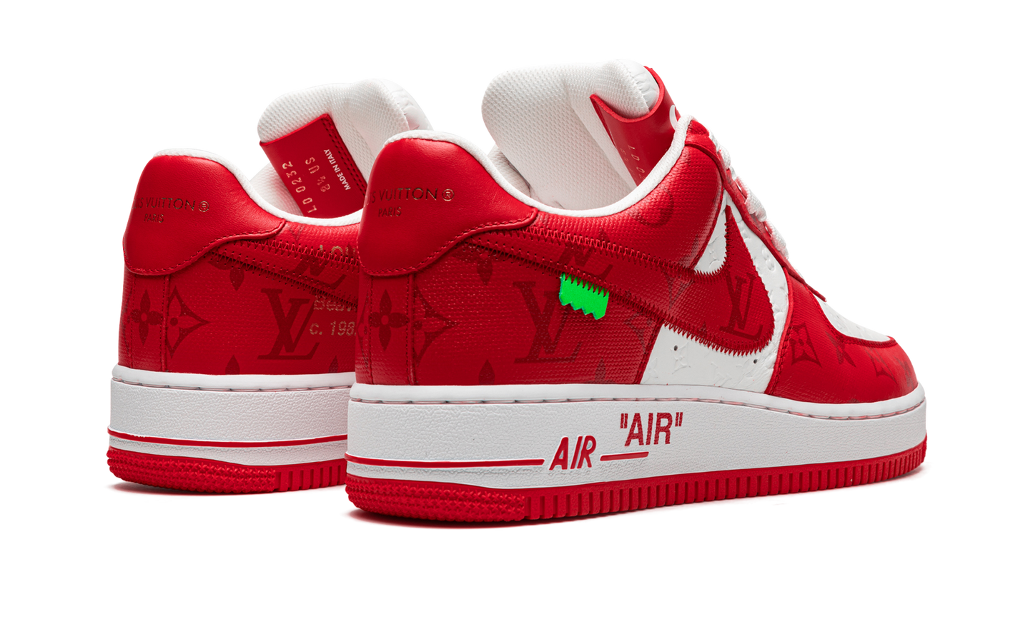 Louis Vuitton Air Force 1 Low "Virgil Abloh - White/Red"