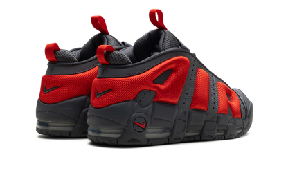 Air More Uptempo Low "Dark Grey Light Crimson"