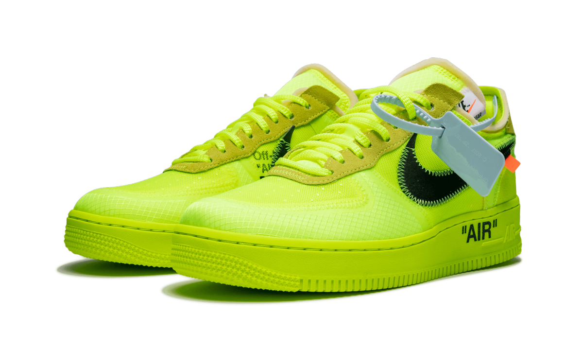 The 10: Air Force 1 Low "Off-White Volt"