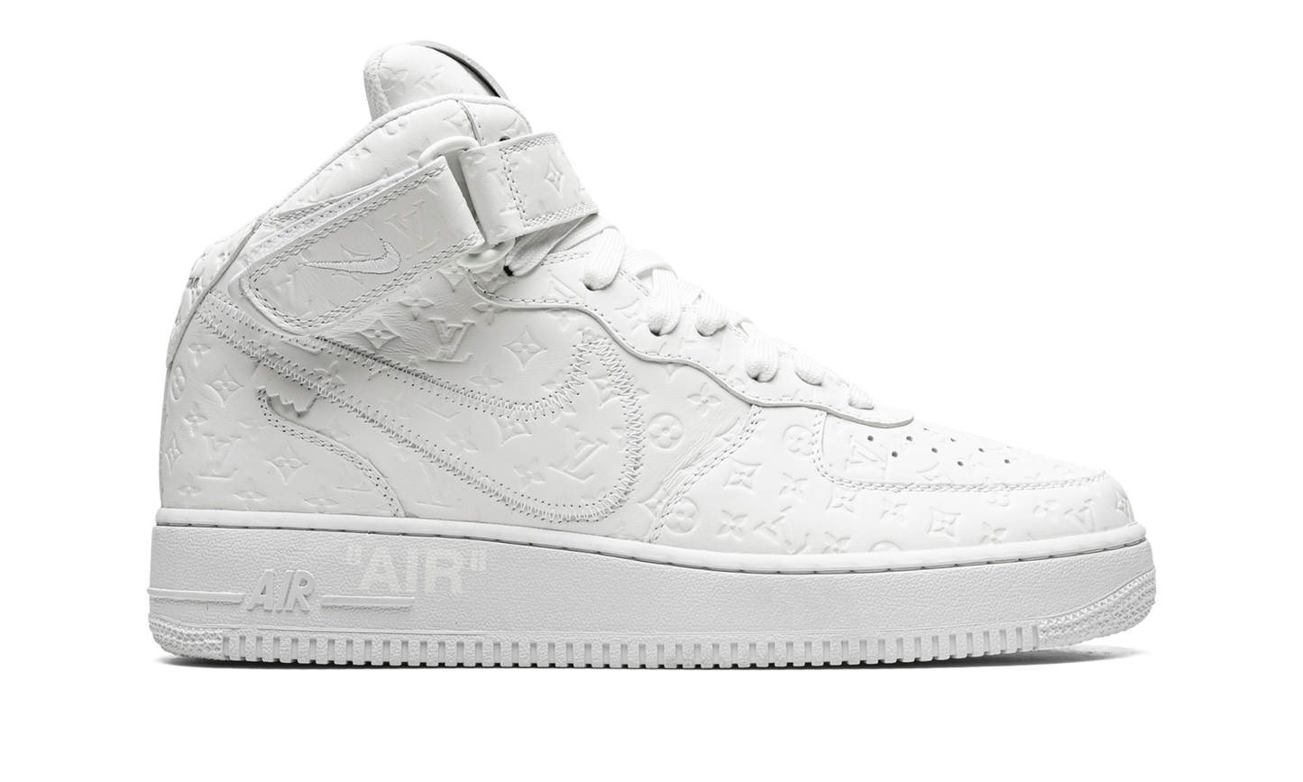 Louis Vuitton Air Force 1 Mid "Virgil Abloh - White/White"